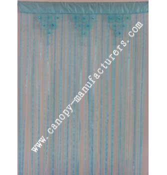 Blue Ocean Decorative Curtain