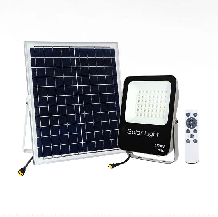 KCD Factory price waterproof ip66 Solar Power Led 100W Outdoor Led Flood Light Lens IP65