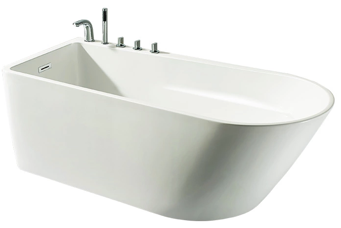 Free Standing Metal Bathtub