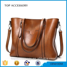 Top Quality Colorblock PU Women Handbag