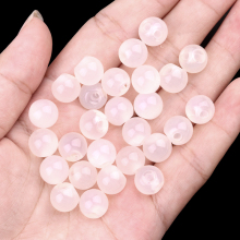 White Agate 10MM Button Round Beads Drilled 2.0mm Edge-hole 10PCS/LOT