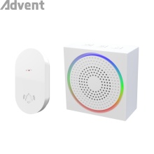 Portable Wireless Doorbell Kinetic Chime Receiver Doorbell