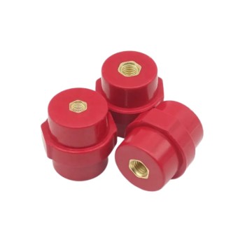 Copper Isolator Drum with Spindles: SM20, SM40, SM60 Standoff Insulators