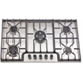 SUNFMAME 5 BURNERS 201 Livello SS Spazzolato Hob