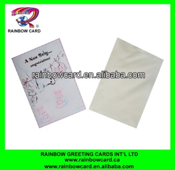 New born baby naming ceremony greeting cards