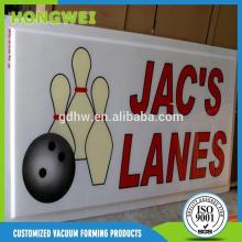 thermoforming shop sign vacuum forming shop name board