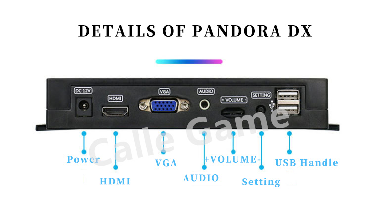 Versión familiar 3000 en 1 juegos Pandora Box