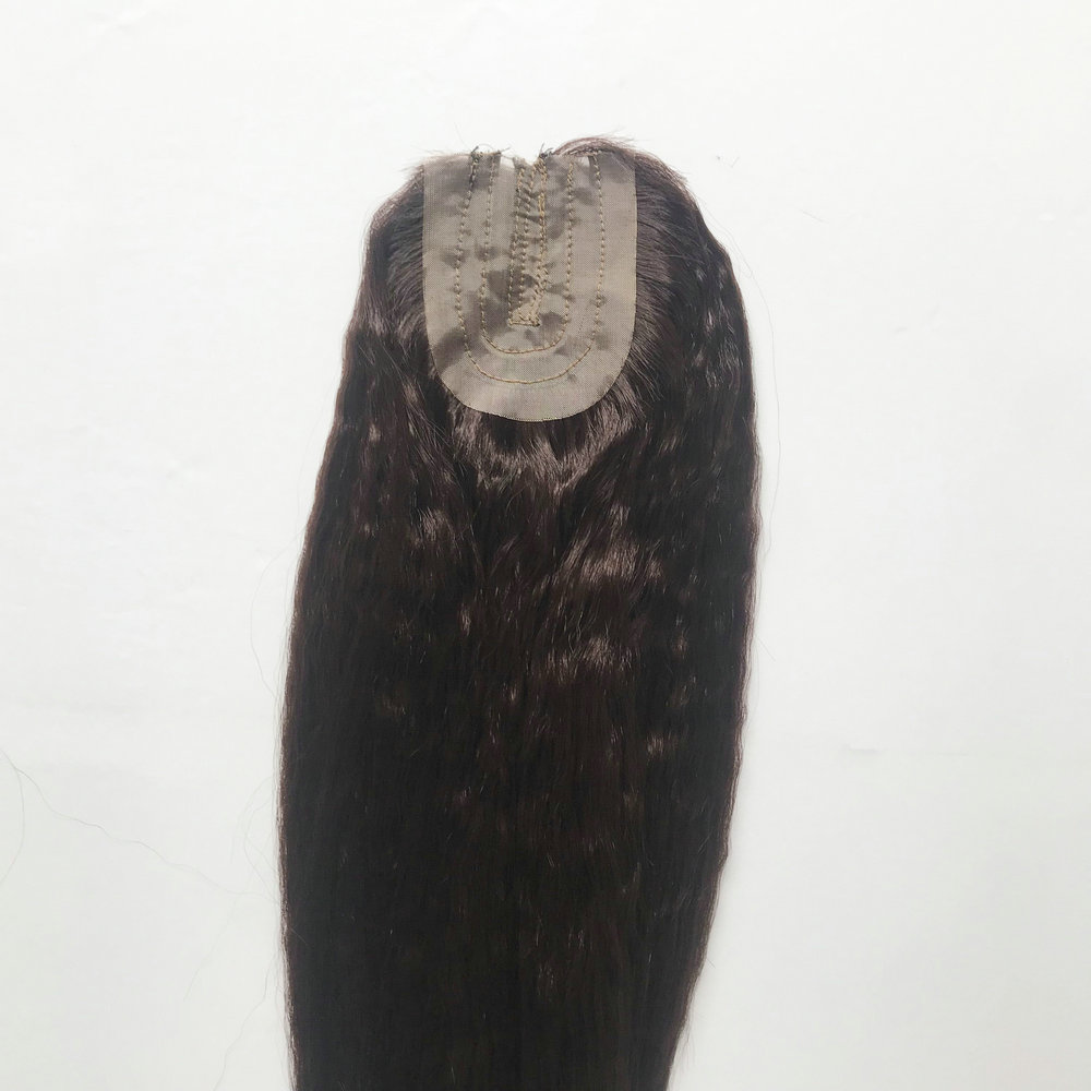 High Quality Africa Hair High Temperature Fiber 4 Bundles Full Head Synthetic Hair With Closure