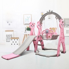 Direct Factory Wholesale: High-Quality Plastic Indoor Playgrounds for Kids - Including Slides and Swings