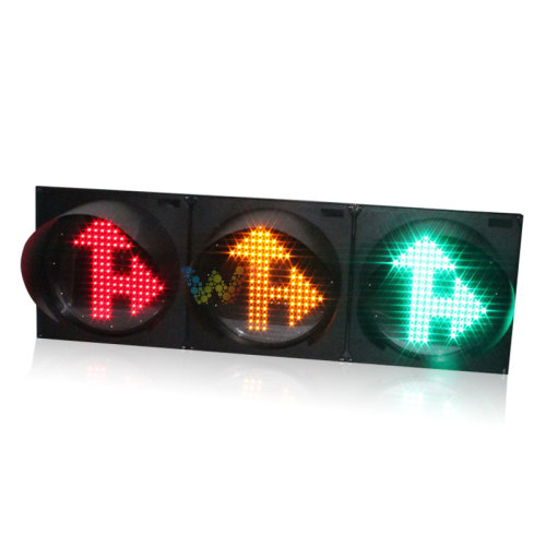 Road Safety Intelligent 3 color arrow traffic light