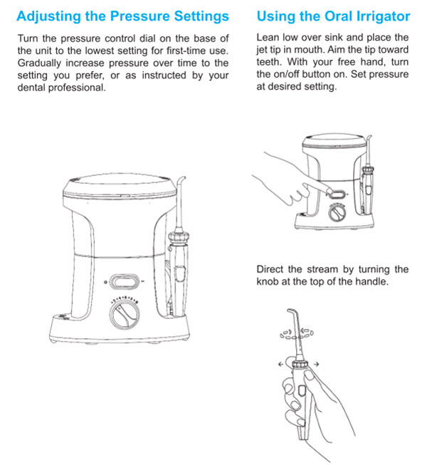 oral irrigator