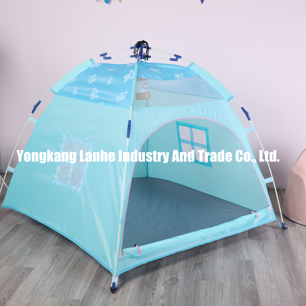 Automatic folding tent