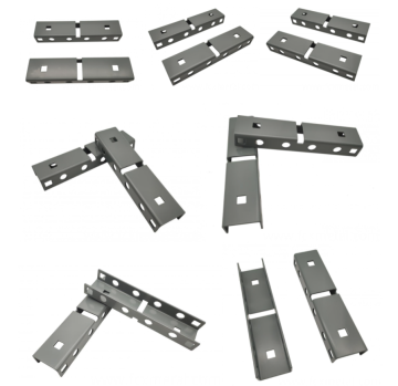 Galvanized sheet metal wire slot