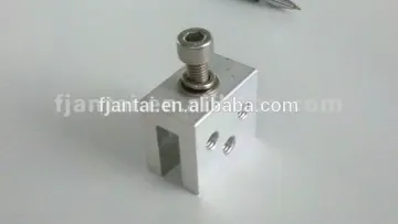 Aluminum 6005 standing seam clamps