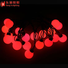 outdoor usage led cotton ball string lights