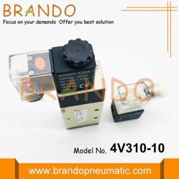 Valve pneumatique en aluminium 3/8 &#39;&#39; 4v310-10