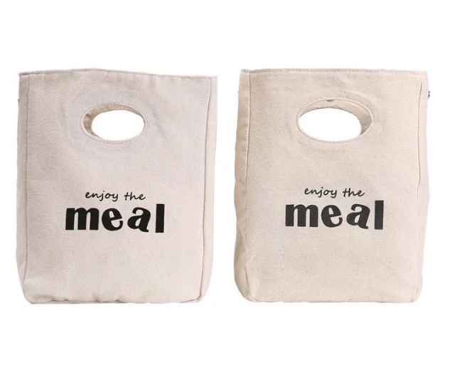 New Promotional Canvas Insulation Lunch Bag for Kids