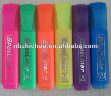 mini flat Highlighters marker pen blister card packing