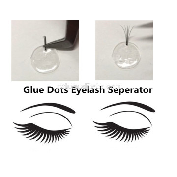 Eyelash Extension Storage Box Removable Glue Dots