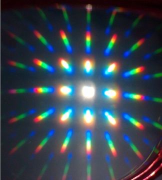 Colorfule 3d Fireworks Glasses Screen Printing