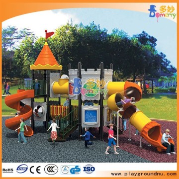 Castle theme Children outdoor nursery adventure playground equipment for kids outside activities