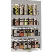 Magnetic Double-Tier Spice Organizer