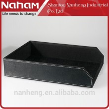 NAHAM Office Leather Desktop Stationery desk organizer Tray