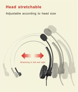 T11 over-ear noise-reducing call center headset