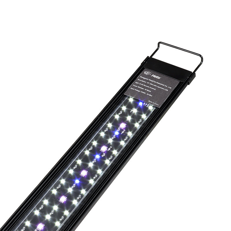 Heto Aquarium 24 &quot;إصدار LED رفيع للغاية بإضاءة LED عن بعد