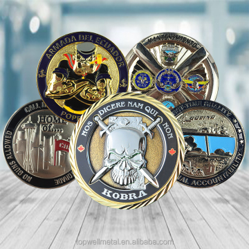 Promotional gift custom metal 3D challenge coin