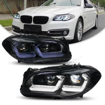 Les lampes avant de la voiture HCMotionz Assemblage de la version Xenon sans AFS 2018-2020 DRL LED phares pour BMW F10 F18