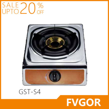 Single burner lp gas cooker switch gas stove