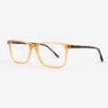 Super thin Rectangular Acetate Men's Optical Frames