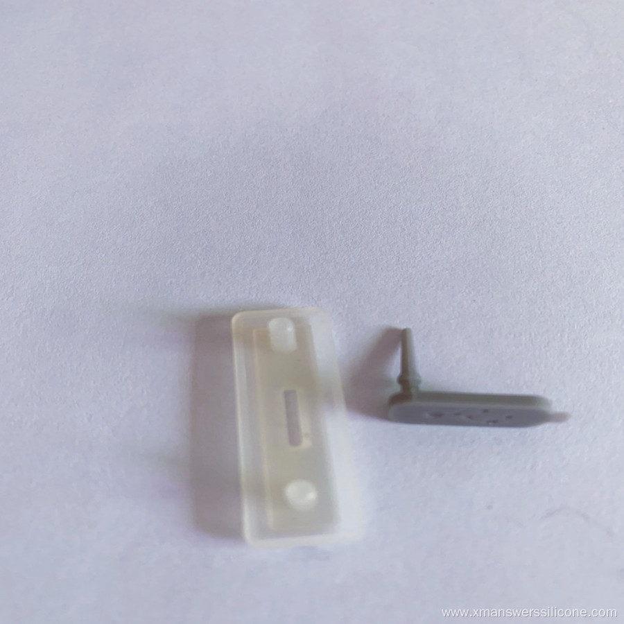 Custom silikscreen printed rubber keypad