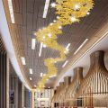 Hotel contemporaneo progettato a chandelier luce