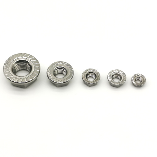 Din934 hex nut stainless steel din6923 kacang flensa