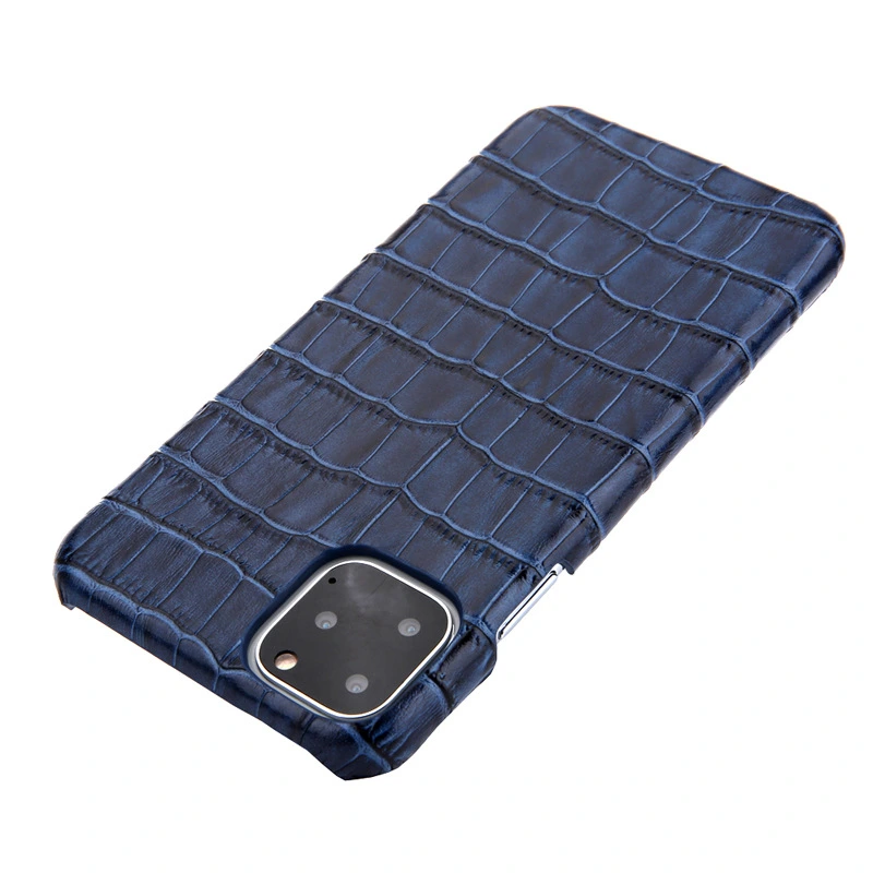 Superstarer Crocodile Pattern Cowhide Protective Sleeve Ultra-Thin Leather Phone Case