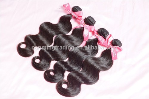 Wholesale Natural Color Body Wave Virgin Brazilian Hair Extensions