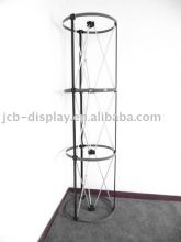 Aluminum Silver Display Pop Up Tower