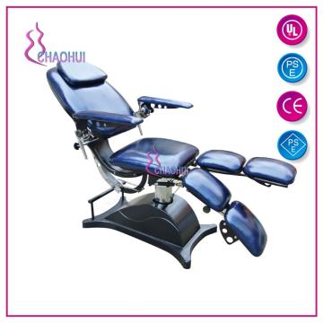 Professional female facial massage hydraulic massage chair