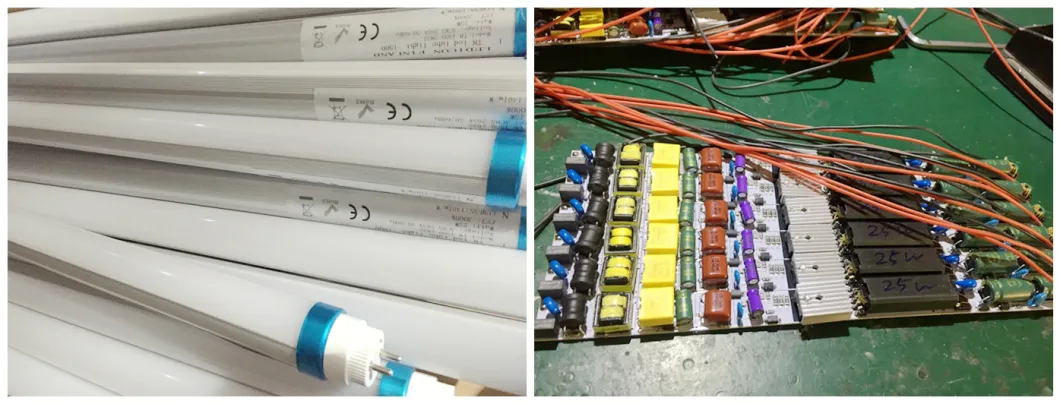 20W LED Tube Light T6 170lm/W 4FT Length T5 Without Fixture Replacement