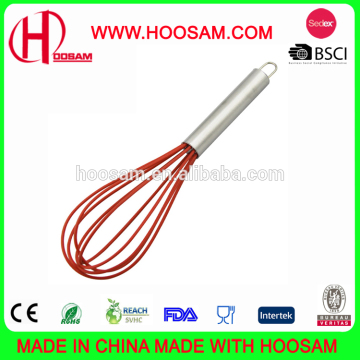 Hot-Selling Cheap Kitchen Egg Whisk Silicone Egg Whisk