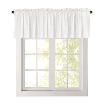 Natural Linen Flax Curtain Valance Small Window Curtain