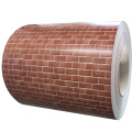 Brick decotaction steel sheet