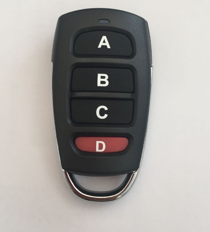 Shenzhen F68 four-key remote control housing electric vehicle remote control housing plastic Injection Molding and prototype