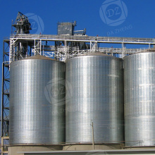 Salt storage silo steel plate silo