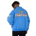 Black And Blue Varsity Baseball Jacket