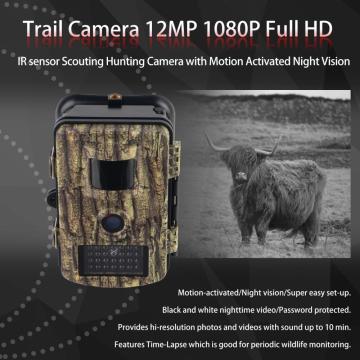 Trail Camera with Motion Activated Night Vision