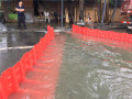 Freistehende Anti-Flood-Damm-Hochwasser-Barrierwall