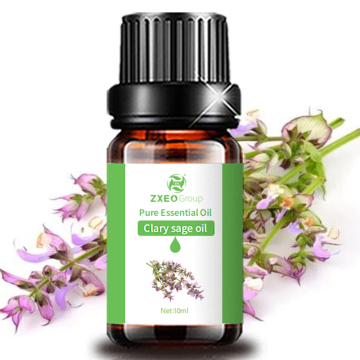 Private Label Organic Steam Distilled Happy Clary Sage Oil